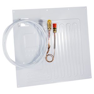 Isotherm plade fordamper 386 x 361mm med X kobling til