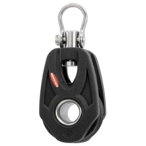 Ronstan serie 25 enkeltblok med svirvel & hundsvot