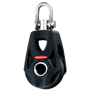 Ronstan serie 30 orbit enkeltblok med svivl & nylatron skive