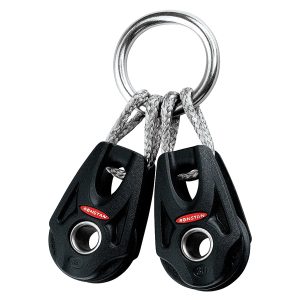 Ronstan serie 30 orbit enkeltblok par med 40mm ring