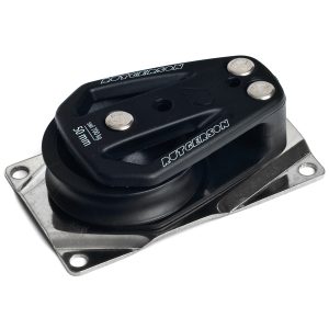 Rutgerson RAW Skildpadde blok 50mm flad plade