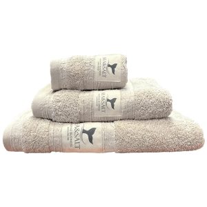 MB SEA &SALT Håndklæder Frotté Beige 3 stk 30x50 - 50x100 -