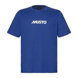 Musto Classic SS Tee Shirt 539 Mazarine blue - XXL
