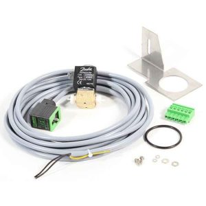 Solenoid valve, cottage heater