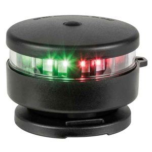 360° LED navigationslanterne rød/grøn m magnetfod - batteri