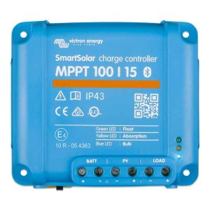 Victron mppt smart 100/15 regulator 220wp 12v / 440wp 24v BT