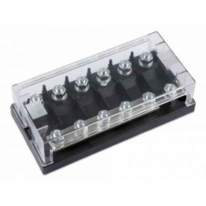VICTRON 6 vejs sikringsholder for mega med busbar (250A)