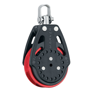 Harken Carbo Ratchamatic Blok 57 mm RØD