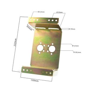 Autoterm monteringsplade U-type